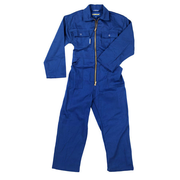 childrens coverall blue