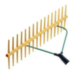 hay rake angled
