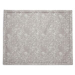 botanical leaf nougat play pen mat