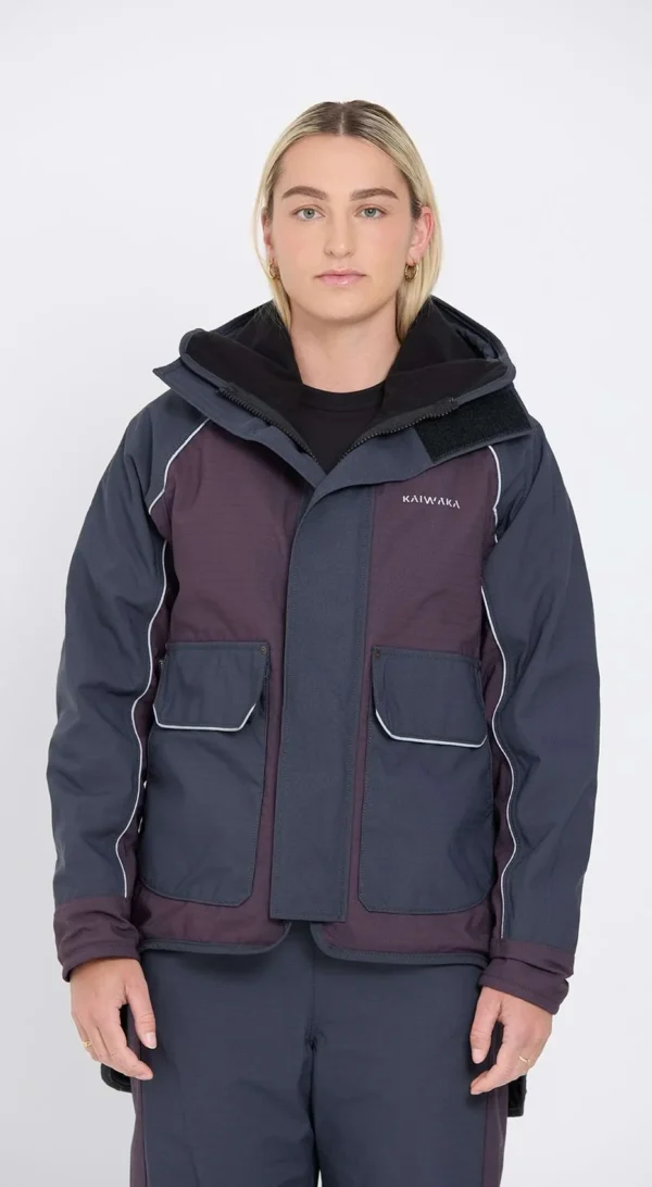 kaiwaka stormforce women's winter jacket front
