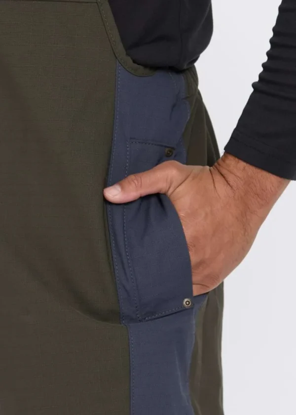 Side Pockets-Stormforce Bib Overtrouser