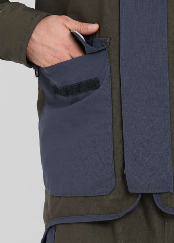 Kaiwaka Stormforce Men's Winter Jackset front pocket