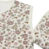 retro winter closeup Retro Flowers Winter Sleep Sack Closeup.